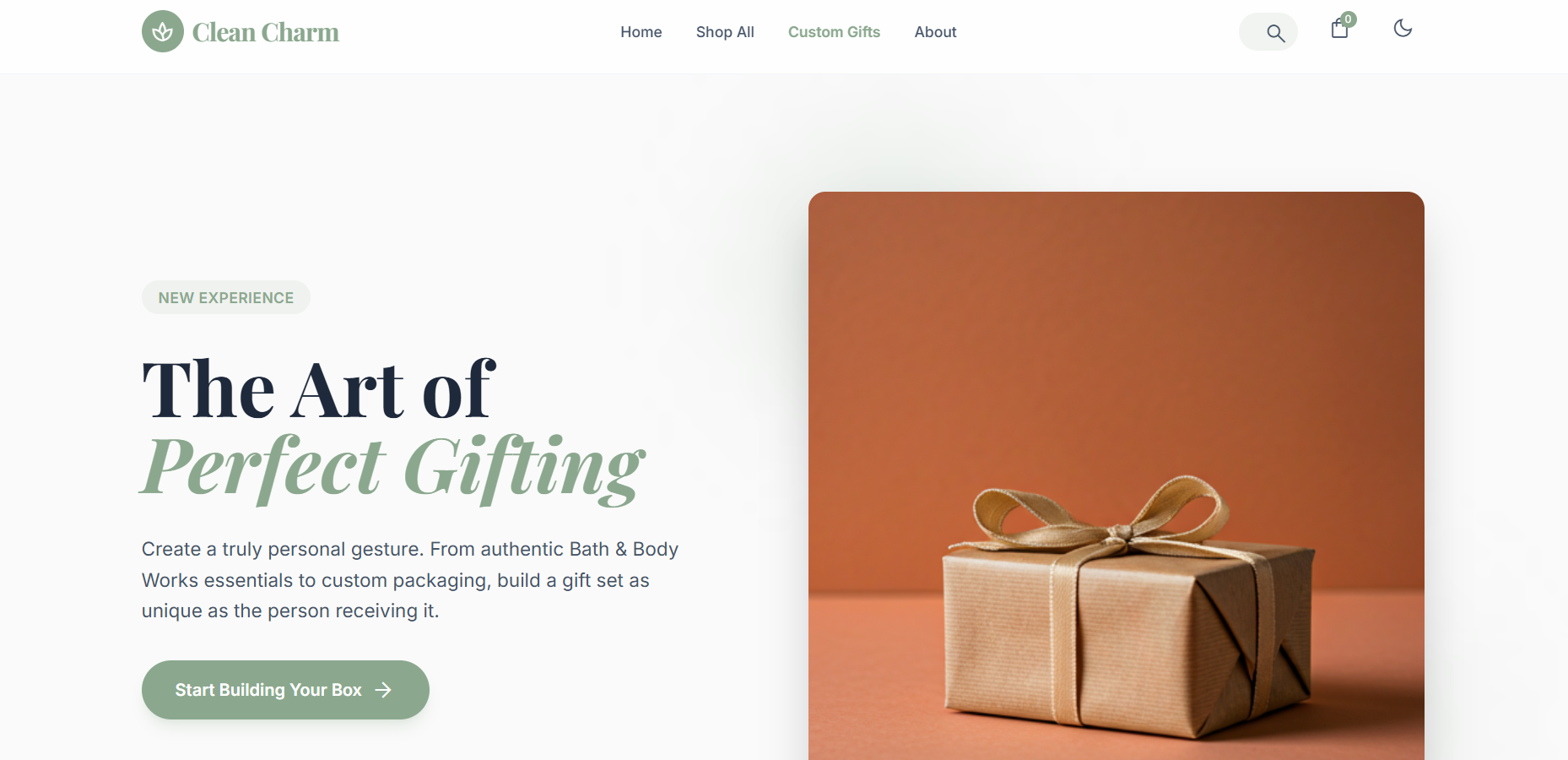 Clean Charm — Shop View